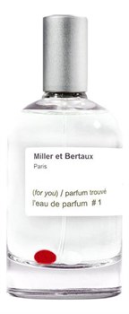 Miller et Bertaux L'Eau De Parfum No 1 Parfum Trouve - фото 11471