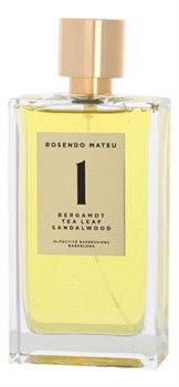Rosendo Mateu № 1 Bergamot, Tea Leaves, Sandal Wood - фото 15507